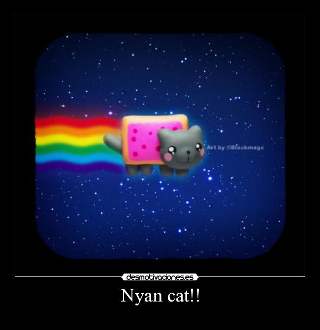 Nyan cat!! - 