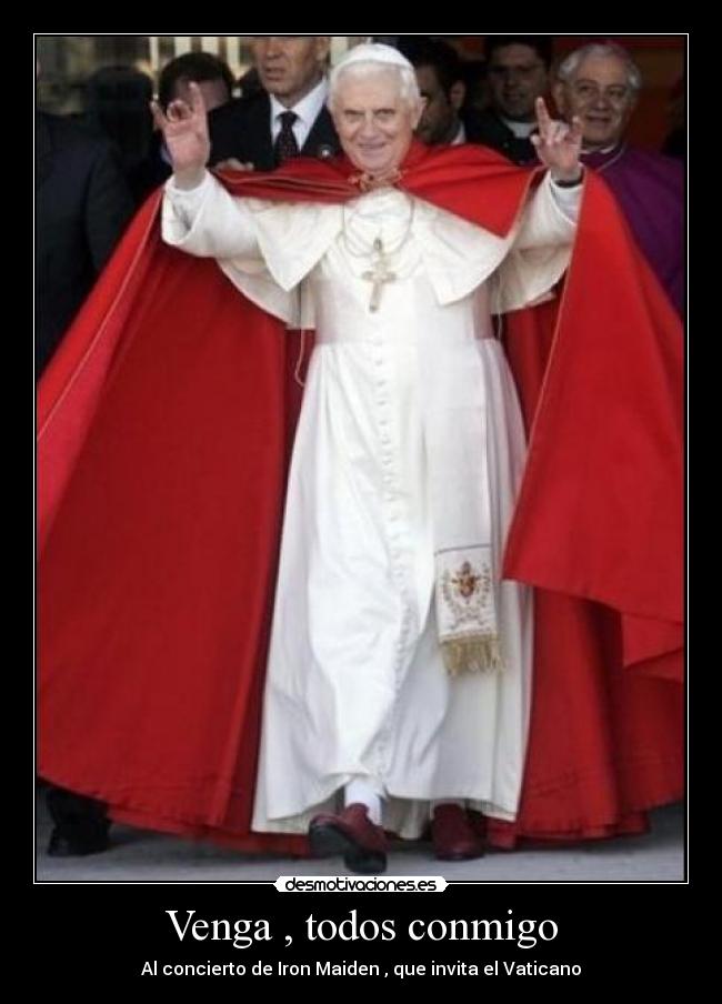 Venga , todos conmigo -