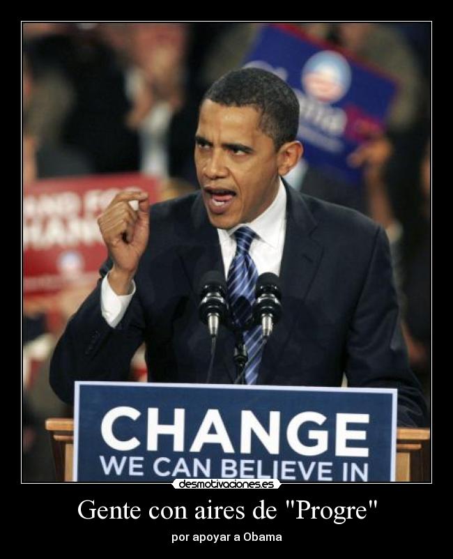 Gente con aires de Progre -