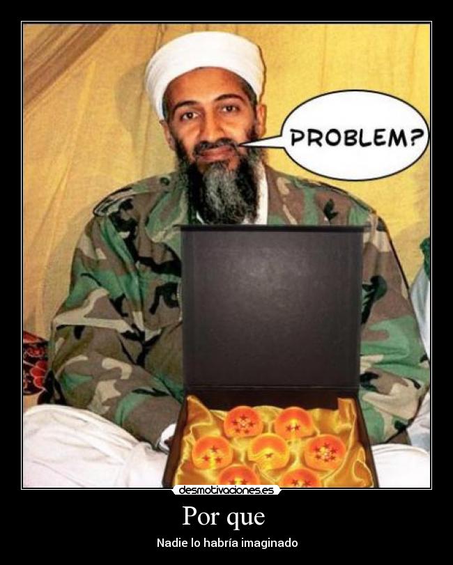 carteles osama ball desmotivaciones