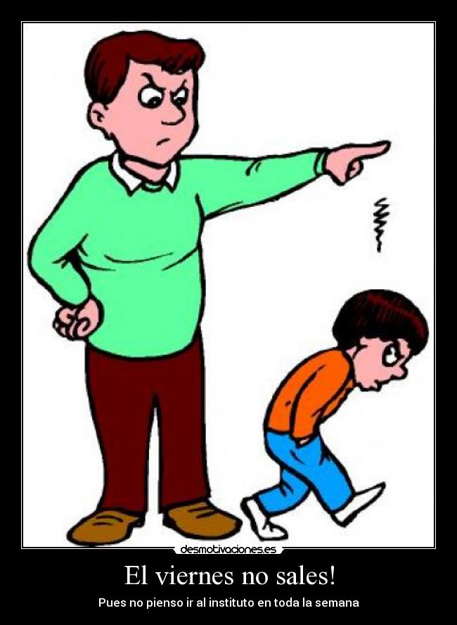 carteles castigo respuesta desmotivaciones