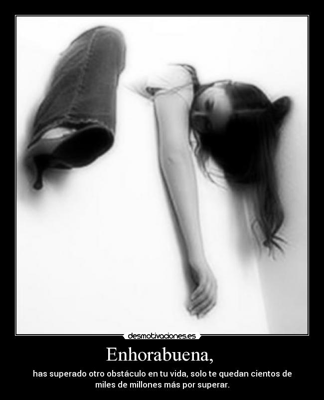 carteles obstaculo desmotivaciones