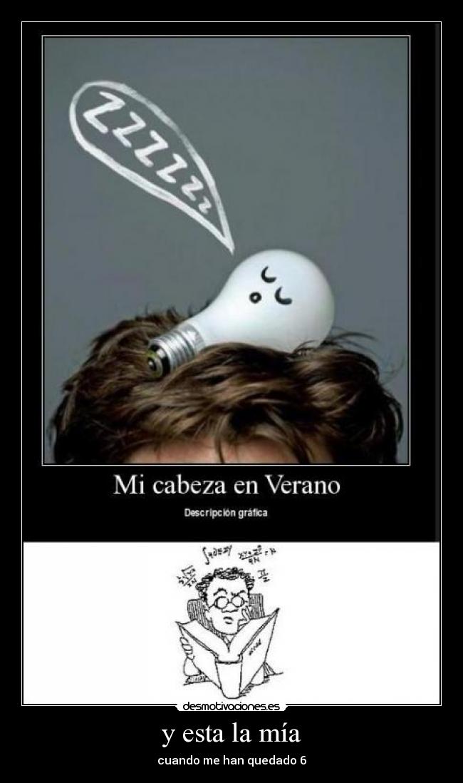 y esta la mía - cuando me han quedado 6