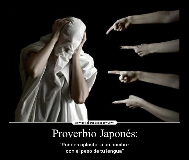 Proverbio Japonés: - 