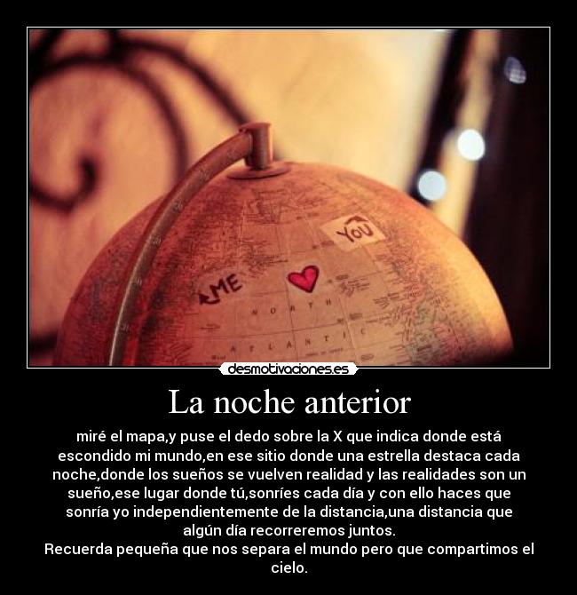 La noche anterior -