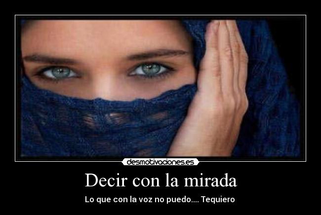 Decir con la mirada - 