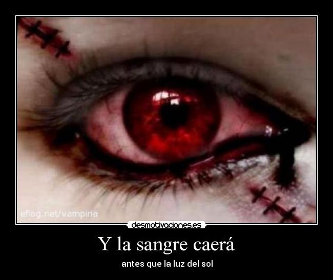 Y la sangre caerá -