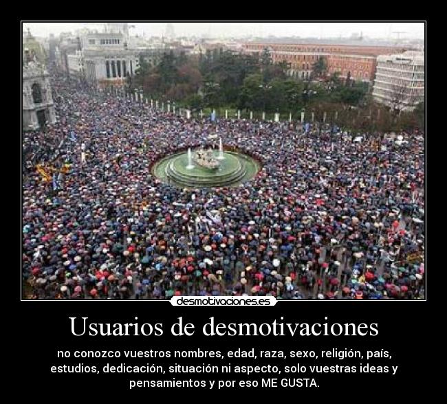 Usuarios de desmotivaciones -