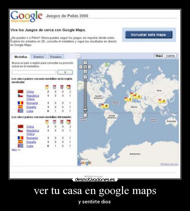 ver tu casa en google maps - y sentirte dios