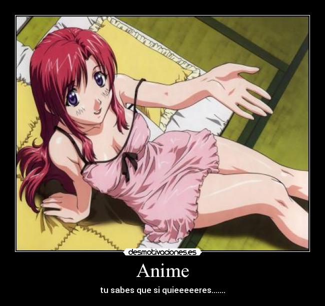 Anime - tu sabes que si quieeeeeres.......