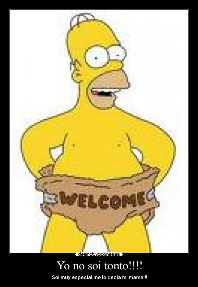 Yo no soi tonto!!!! -