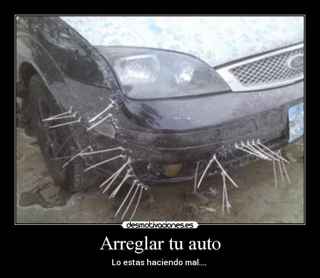 Arreglar tu auto - 