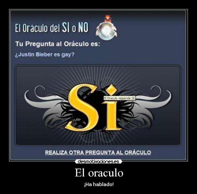 carteles oraculo desmotivaciones