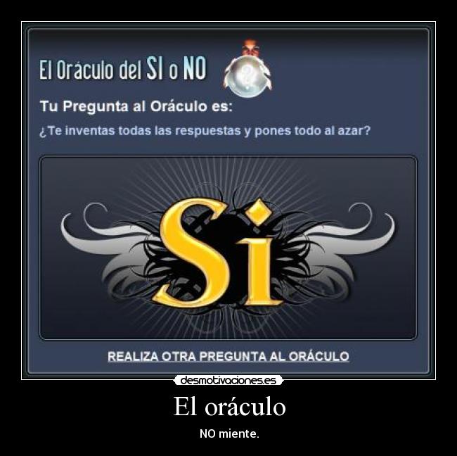 El oráculo -