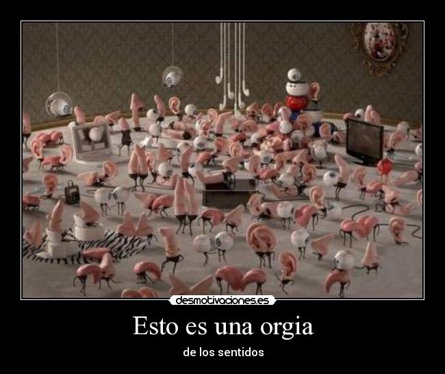 Esto es una orgia - de los sentidos