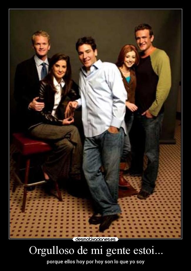 Orgulloso de mi gente estoi... - 