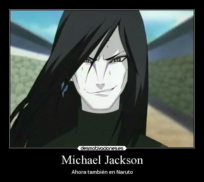 Michael Jackson - Ahora también en Naruto