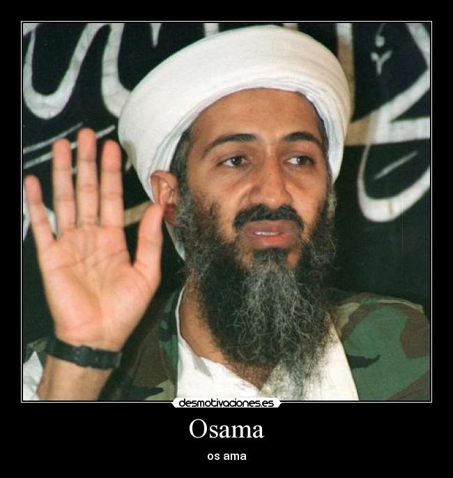 carteles osama desmotivaciones