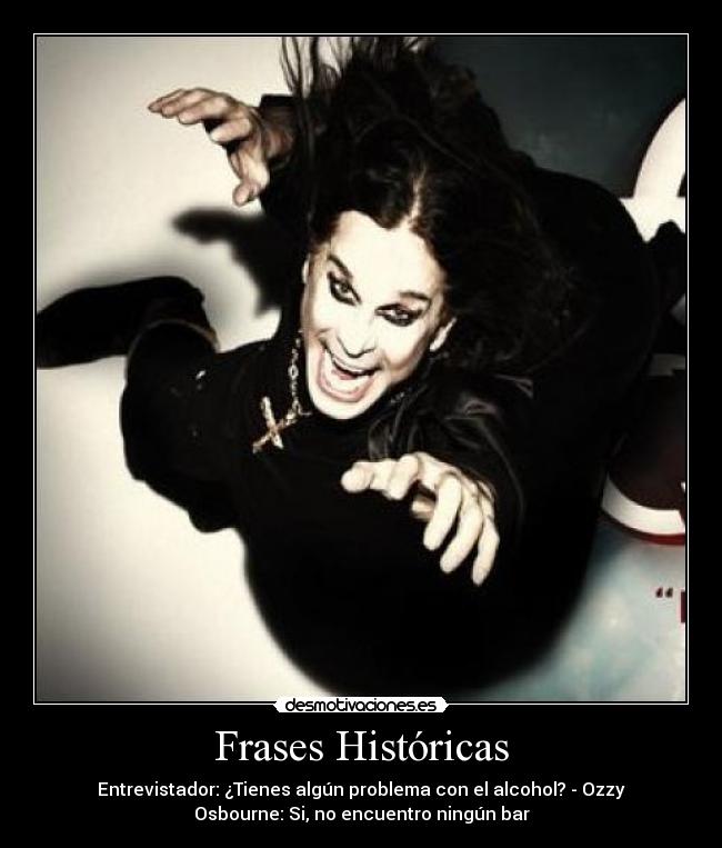 carteles frases ozzy desmotivaciones