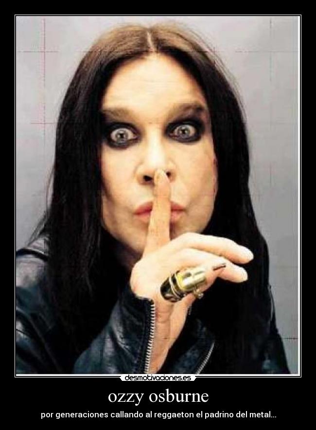 carteles ozzy osburne desmotivaciones