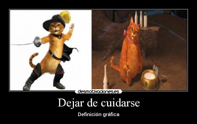 Dejar de cuidarse -