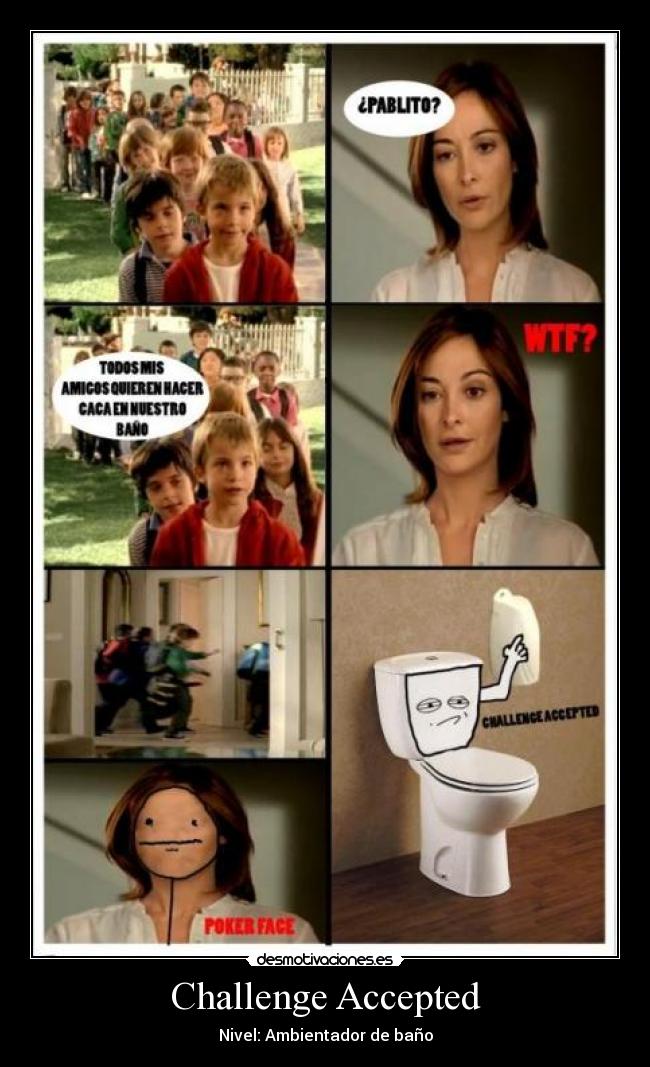 Challenge Accepted - Nivel: Ambientador de baño