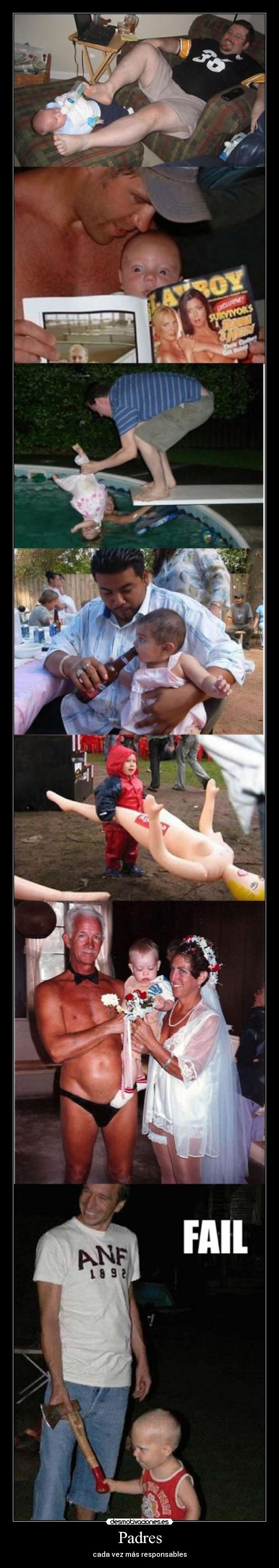 Padres - cada vez más responsables