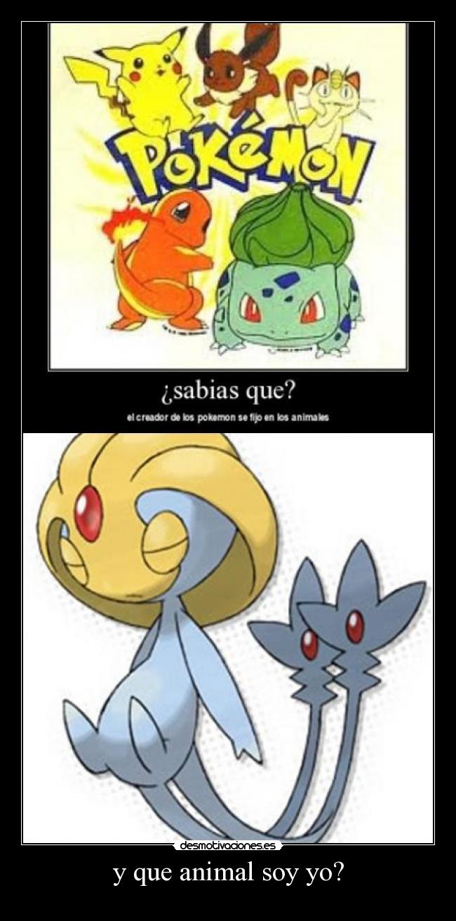 y que animal soy yo? -