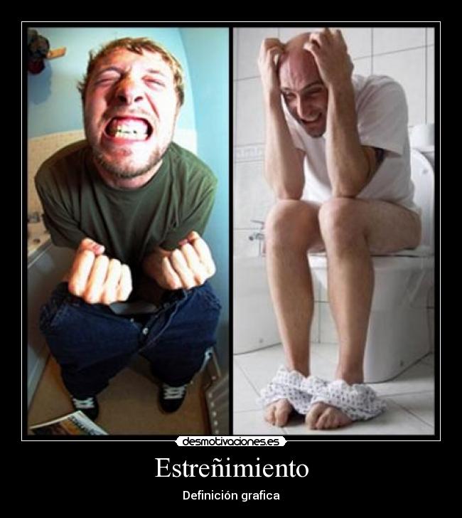 Estreñimiento - Definición grafica