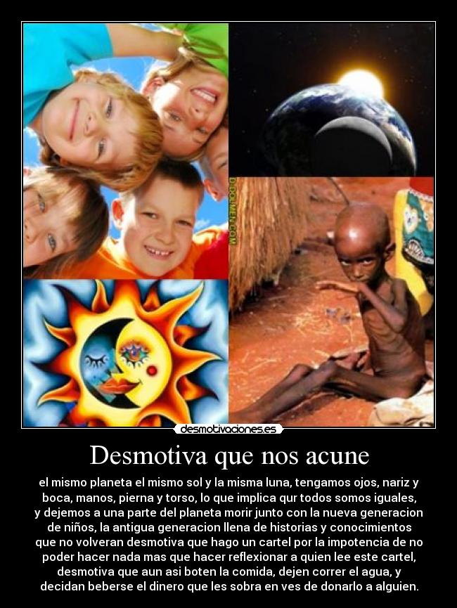 Desmotiva que nos acune - 