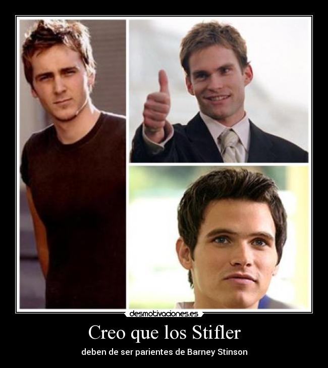 Creo que los Stifler -
