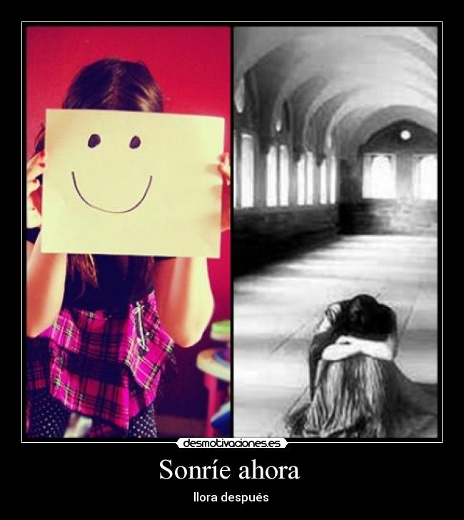 Sonríe ahora -