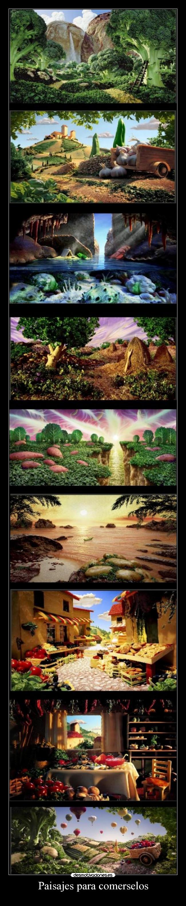 Paisajes para comerselos - 