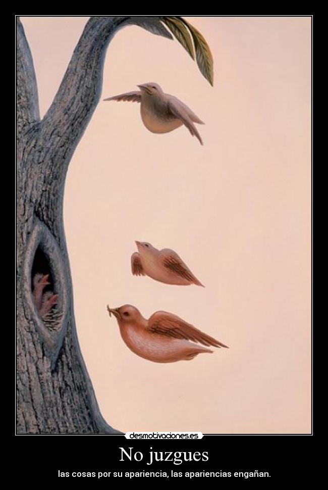 No juzgues - 
