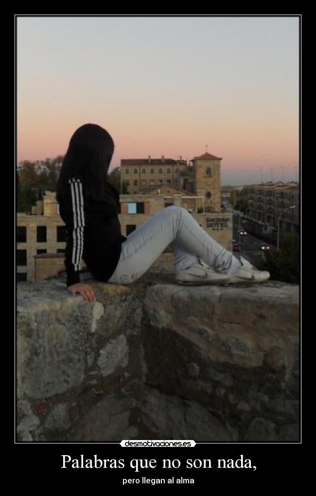 Palabras que no son nada, -