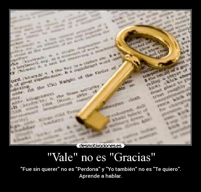 Vale no es Gracias - 