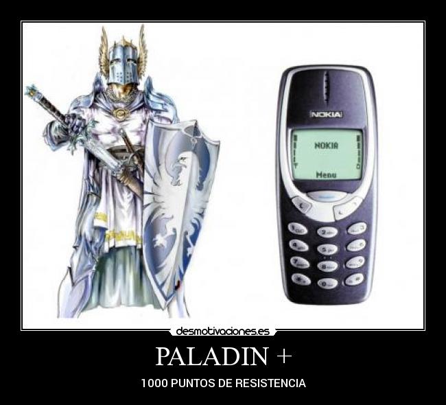 PALADIN + - 1000 PUNTOS DE RESISTENCIA