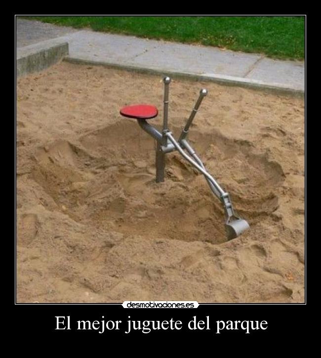 El mejor juguete del parque -