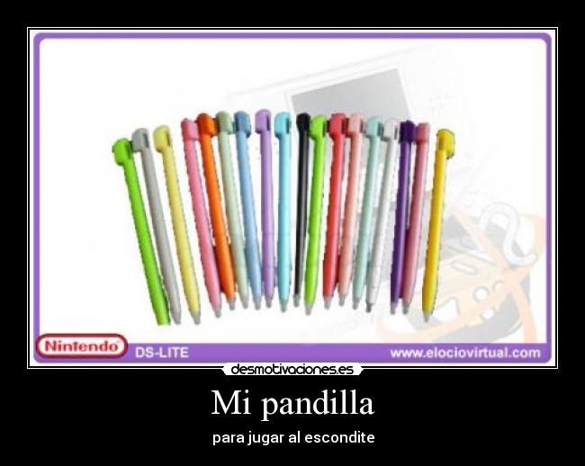 Mi pandilla - para jugar al escondite
