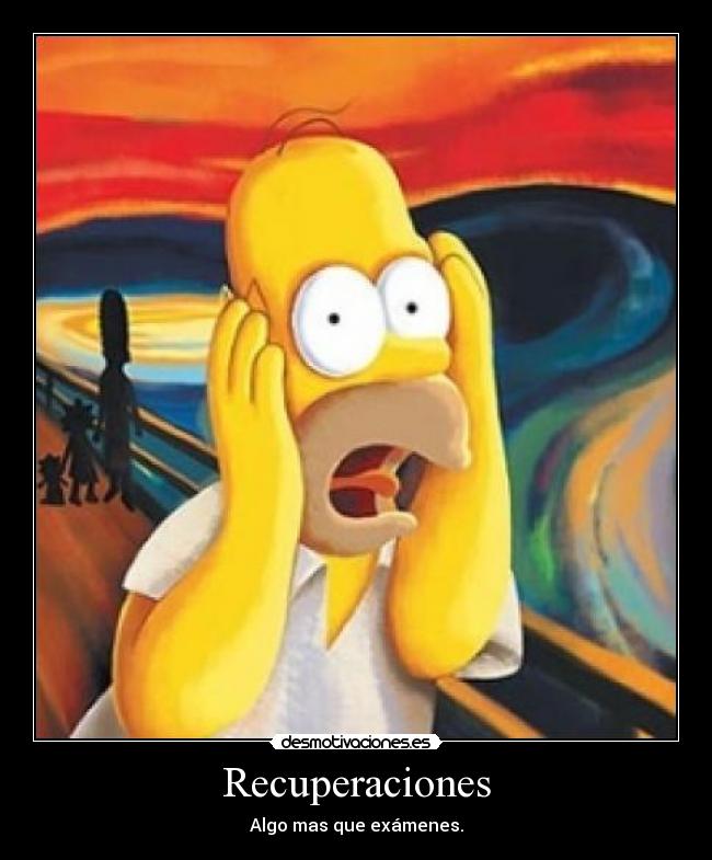 Recuperaciones - Algo mas que exámenes.