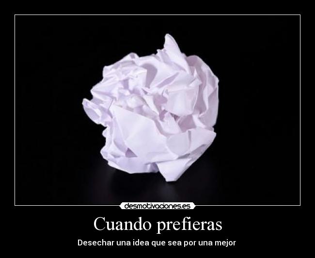 Cuando prefieras - 