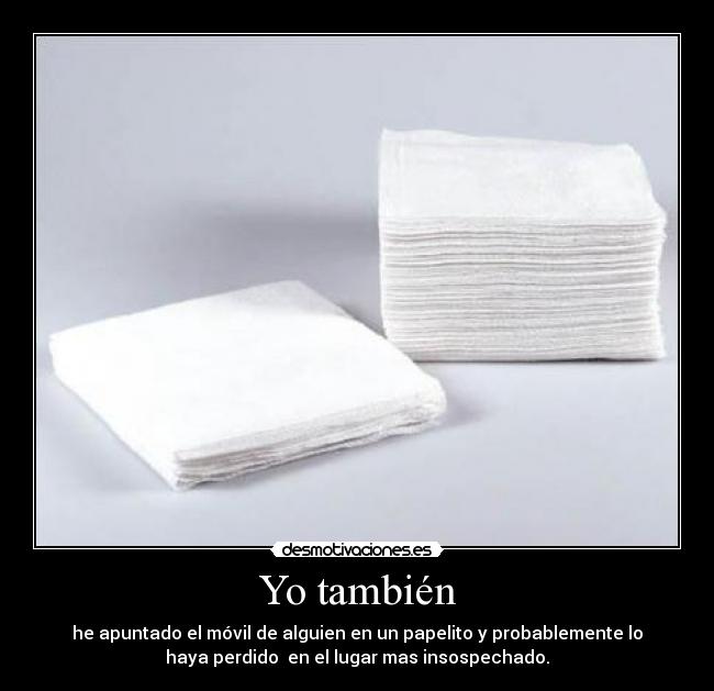 Yo también - 