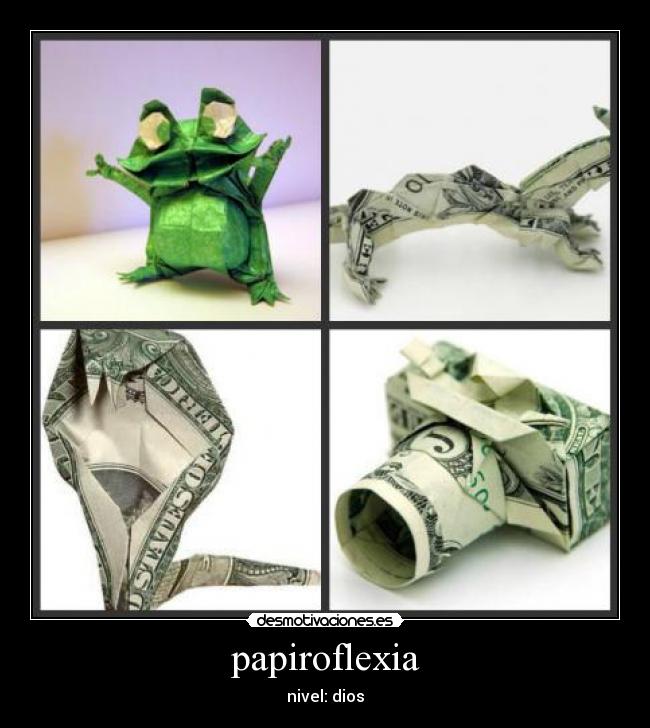 papiroflexia - nivel: dios