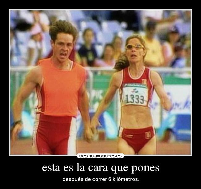 esta es la cara que pones - 