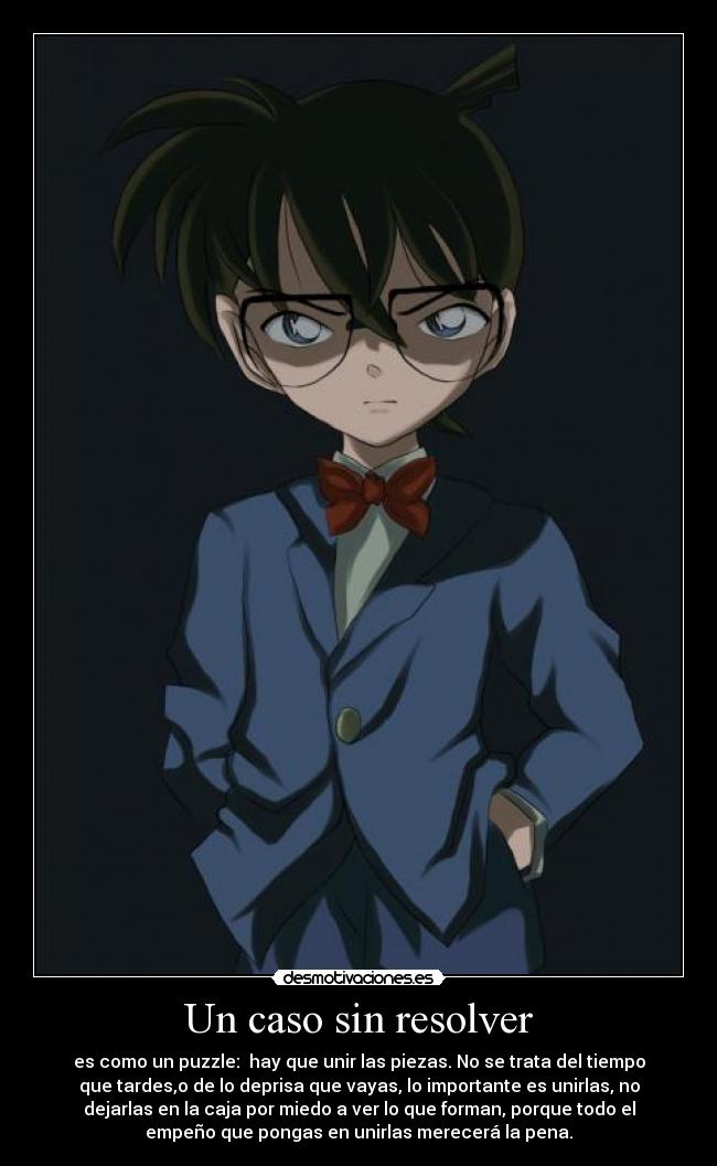 carteles caso sin resolver desmotivaciones