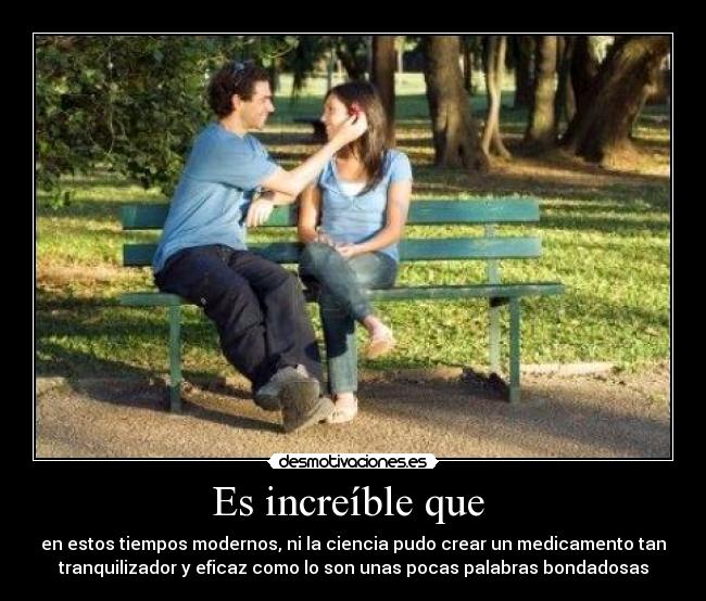 Es increíble que  - 