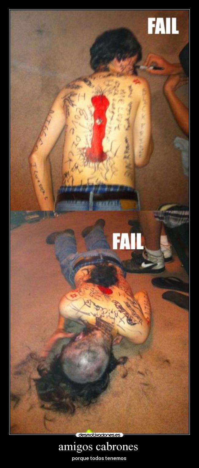 amigos cabrones - porque todos tenemos