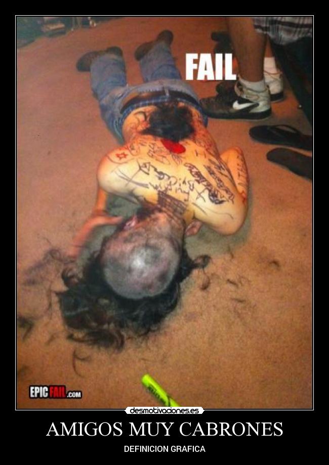AMIGOS MUY CABRONES - DEFINICION GRAFICA