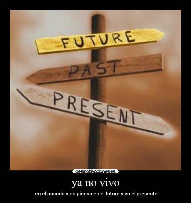 ya no vivo -