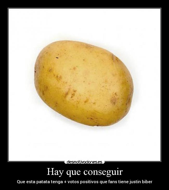 Hay que conseguir -
